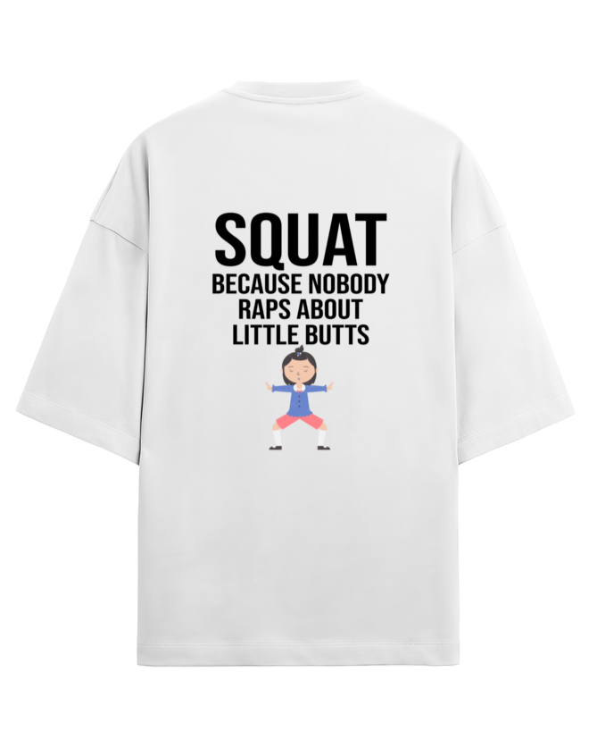 Squat in Style – Yanest Terry Oversized Tee