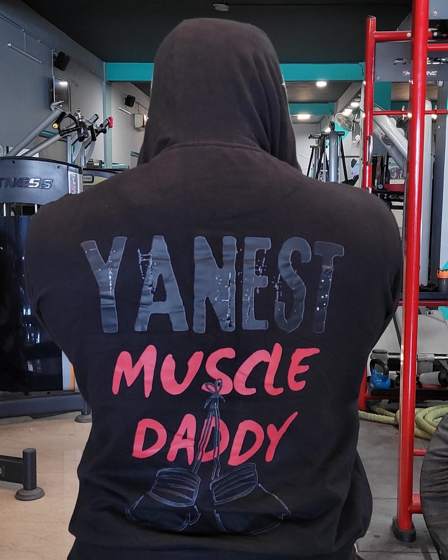 YANEST MUSCLE DADDY POWER HOODIE