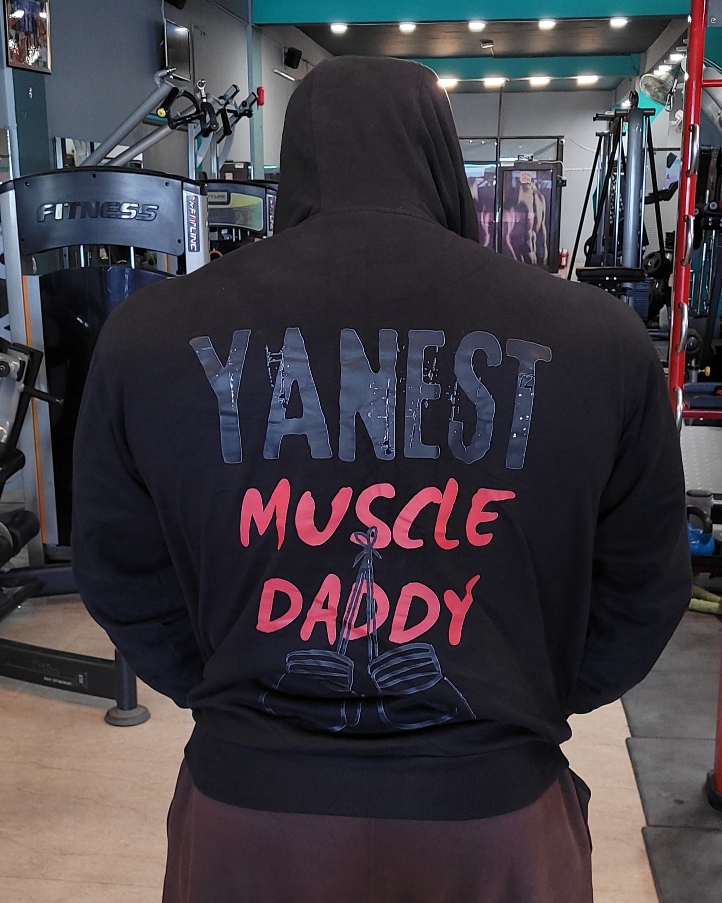 YANEST MUSCLE DADDY POWER HOODIE