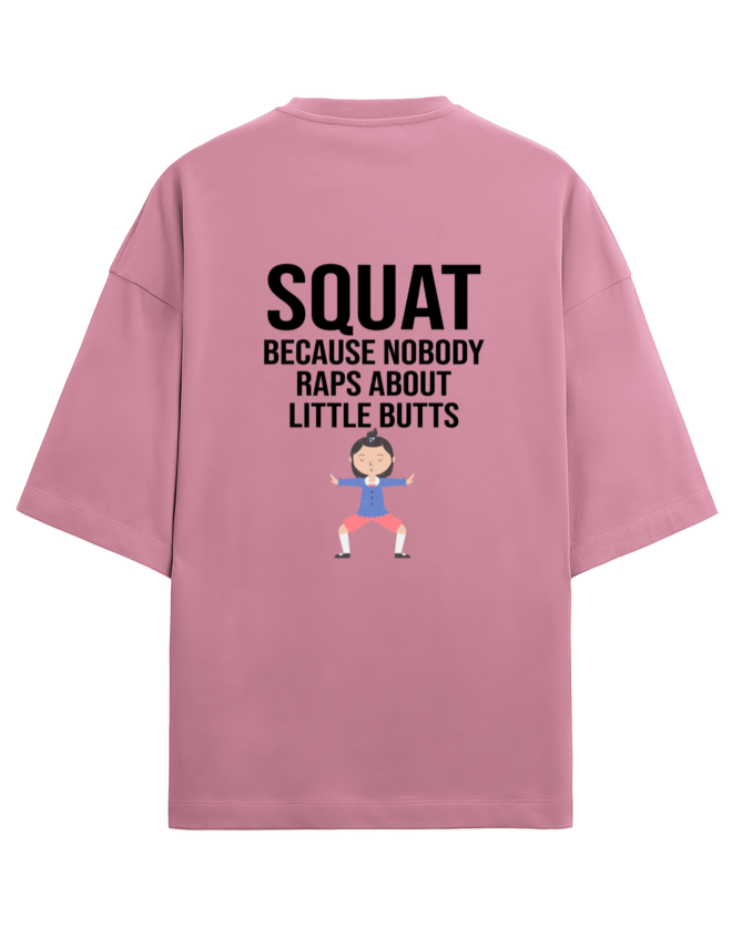 Squat in Style – Yanest Terry Oversized Tee