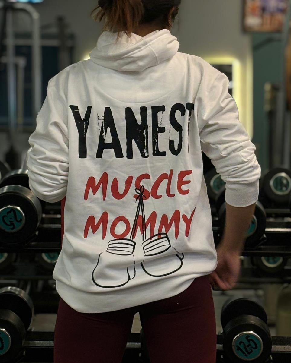 Yanest Muscle Mommy Power Hoodie