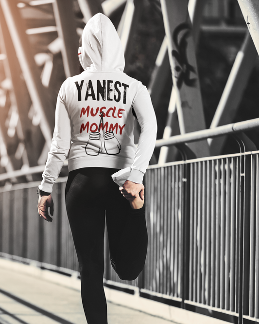 Yanest Muscle Mommy Power Hoodie